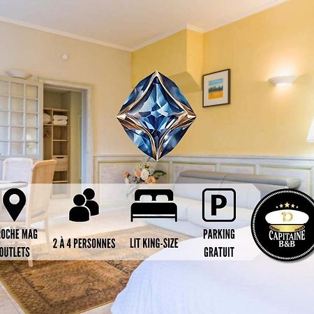 Le Saphir - Confort - Proche Mag Outlet Troyes - Parking Gratuit ポン・サント・メリー エクステリア 写真
